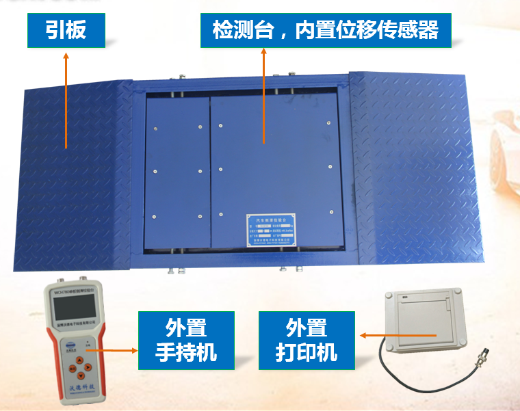 WCH780单板测滑台